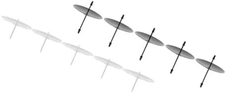 10-Piece Metal Tapered Candle Holders for Festivals Decor