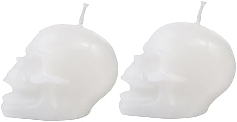 OSALADI 2-Piece Halloween Skull Light Table Centerpieces