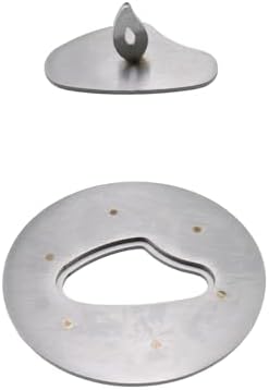 Coshar Metal Candle Jar Topper Shade Sleeve Lid - Cloudilver