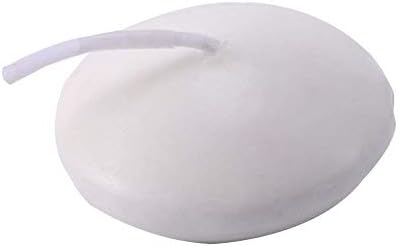 12-Piece White Floating Candles for Weddings Parties Smokel-Free Beauty