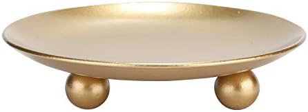 Scwhousi Iron Plate Candle Holder Set of 3 1