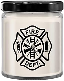 Game On Novelties Firefighter Maltese Cross Candle