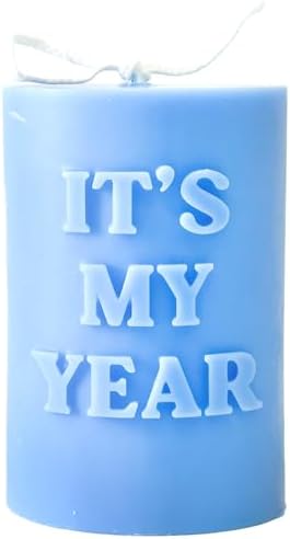 Its My Year Candle - Blue