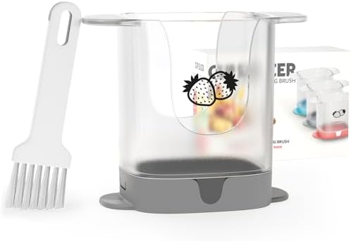 Fruit Slicer with Brush Kitchen Gadget for Fruits Vegetables