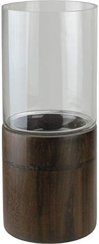 Sturdy Glass Hurricane Candle Holder