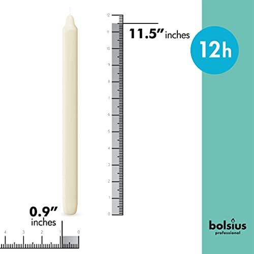 Relish Home with Bolsius Ivory Taper Candles