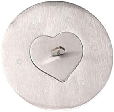 Elegant Glass Candle Jar Lid with Heart Design