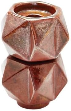 Elk Home Ceramic Star Candle Holder Set Russet Bronze - 45 inch