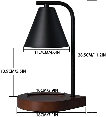 Sokcvsea Candle Warmer Lamp Dimmable Scented Candle Diffuser
