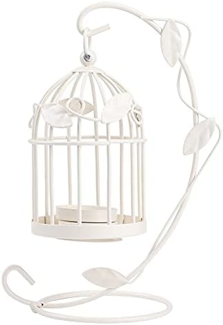 Hokzyhouse Innovative Iron Leaves Candle Holder