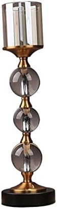 Elegant Metal Candlestick Holder with Unique Design
