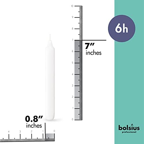 Premium White Candies for Every Occasion - Long Burning No Drip Premium Quality