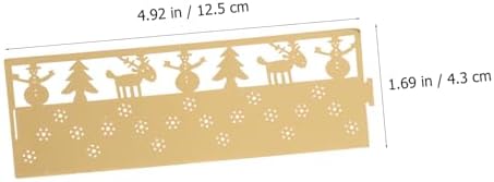 Snowflake Candle Lampshade 50 Pack for Xmas Winter Decor
