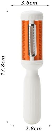 Firjuty 2-in-1 Vegetable Fruit Cleaning Brush Easy Peeling Tool