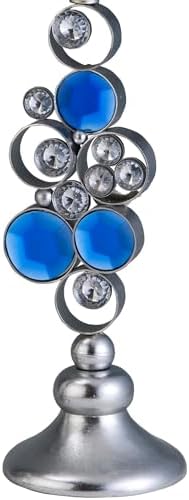 Elegant Candleholder Set 14 16 Silver Vanilla Candles