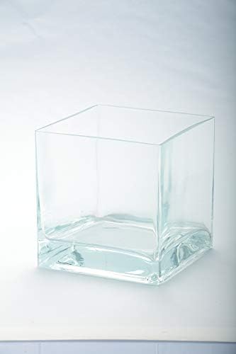 CC Home Furnishings 6-inch Clear Glass Candle Holder