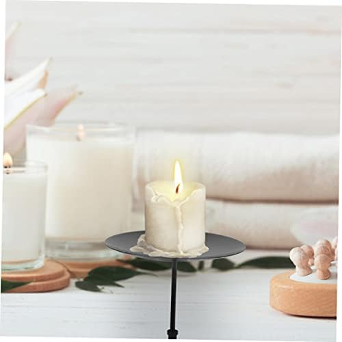10-Piece Metal Tapered Candle Holders for Festivals Decor