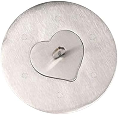 Elegant Glass Candle Jar Lid with Heart Design