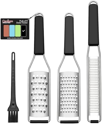 Cambom Lemon Zester Grater Set