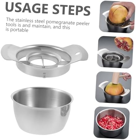 Sturdy Stainless Steel Pomegranate Peeling Tool