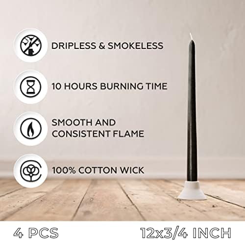 Halloween Creations - Dripless Taper Candles