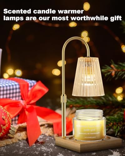 Soo canceled Candle Warming Lamp Adjustable Height