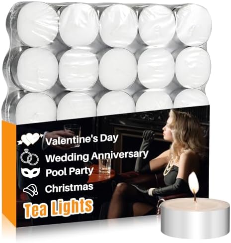 Mini Tea Lights for Home Pool and More