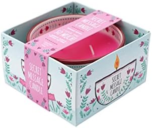 Secret Message Candle with Pink I Love You by CGB Giftware