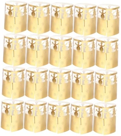 Zerodeko Party Candle Shade - Snowflake 50PCS - Makes Your Home Festive