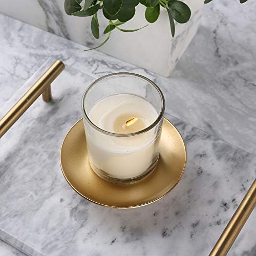 Scwhousi Iron Plate Candle Holder Set of 3 1