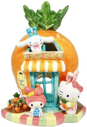Blue Sky ClayworksHello Kitty and Friends Carrot Candle House