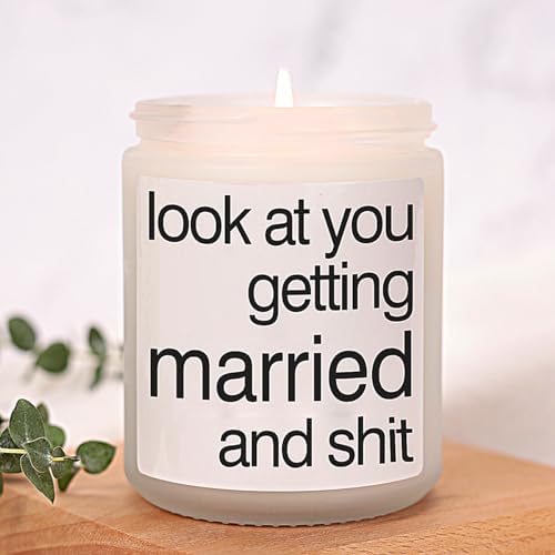 Personalized Bridal Defense Candle