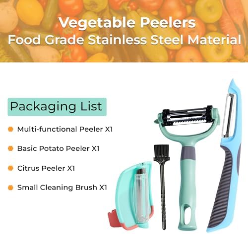 Brilliance 3 in 1 Vegetable Peeler Set