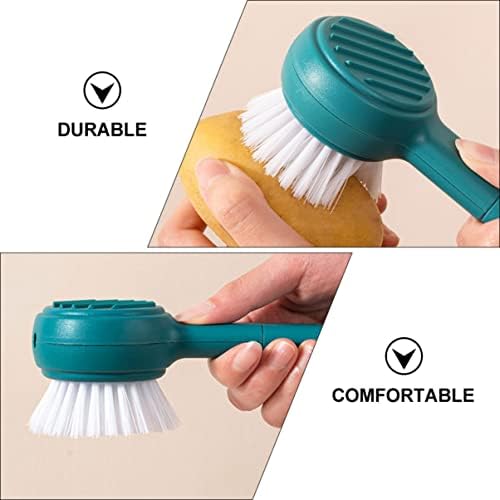 Stainless Steel Peeler Brush Ergonomic Design for Easy Peeling