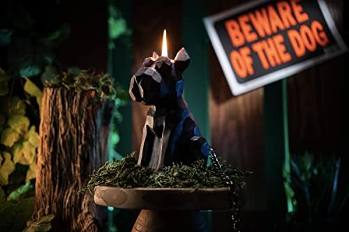 GUTE Schnauzer Skeleton Candle 8 burns 55hrs