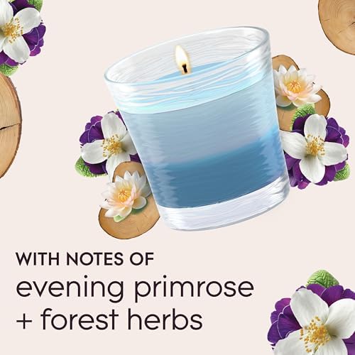 Glade 2-in-1 Candle Jar Moonlit Walk Wandering Stream Scent 408oz x2