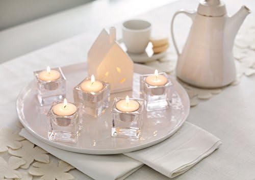 Unmatched 5 Bucket of 200 White Tea Lights - Reliable Durable and Long-Burning