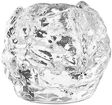 Classic Glass Candlestick Holder with Elegant Design for Home Restaurant Use