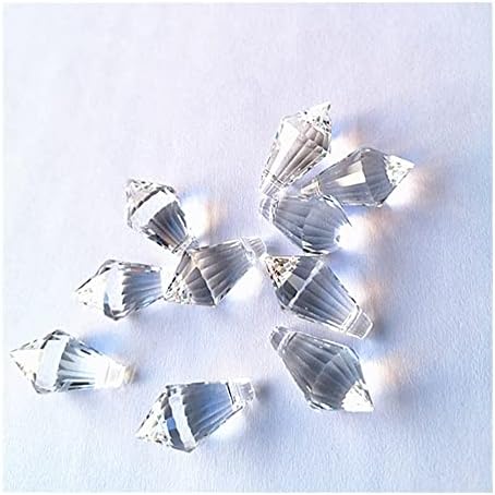 10 Piece Crystal Icicle Prisms Pendants 11x21mm K9 Crystal Rainbow Refraction