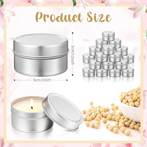 24 Pcs Mini Candles Perfect for Parties