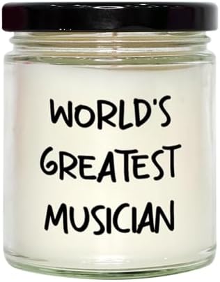 Musician Candle Aromatherapy Gift