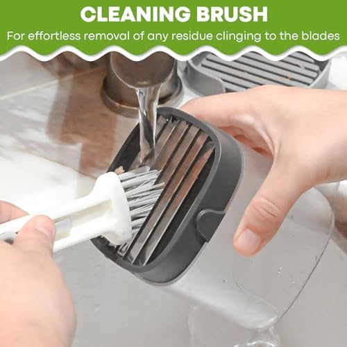 TMEDW Premium Fruit Slicer with Cleaning Brush