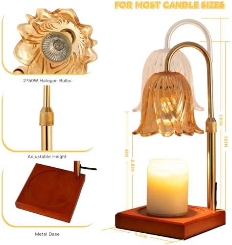 GODONLIF Candle Warmer Lamp with Timer