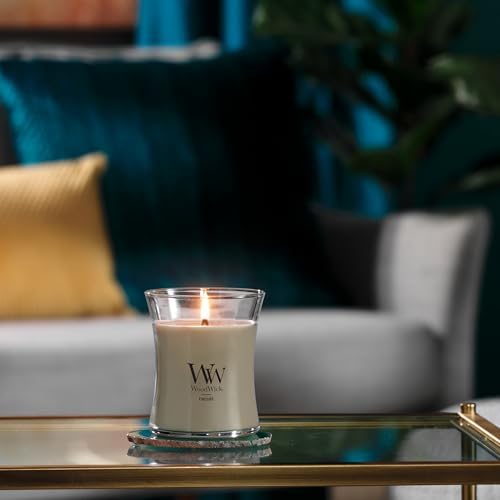 WoodWick Medium Hourglass Candle - Fireside Scent Soy Blend crackling Wick 97oz Perfect Gift