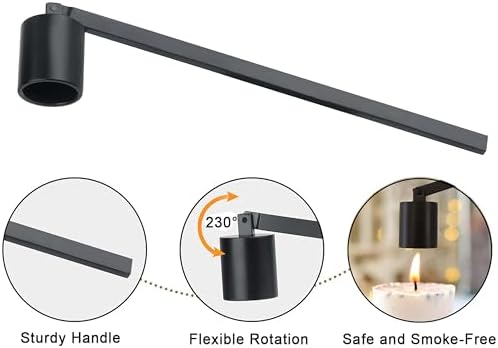 Candle Snuffer Extinguisher Long Handle Stainless Steel