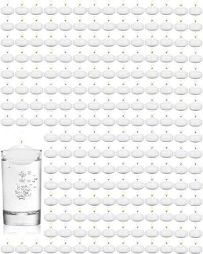 Low-needle floating tealight candles - 100 pieces 165 inch elegant unscented