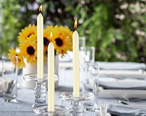 BOLSIUS Ivory Dinner Candles - 10-Pack