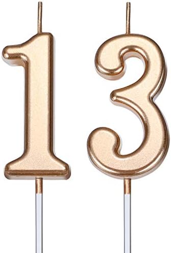 13th Birthday Candle for Cake