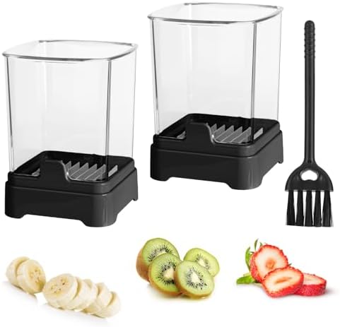 Efficient Fruit Slicer with 9 Blades and Detachable Design