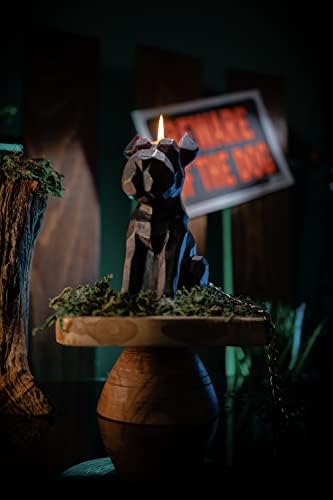 GUTE Schnauzer Skeleton Candle 8 burns 55hrs